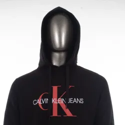 monogram logo hoodie